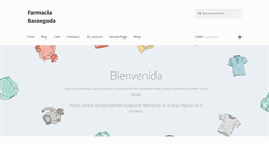 Desktop Screenshot of farmaciabassegoda.com